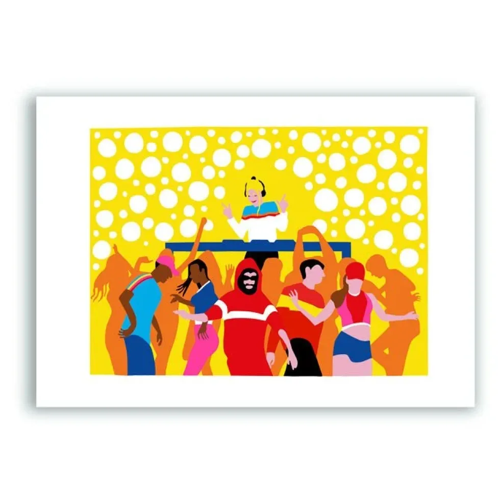 A Bailar Giclée Print