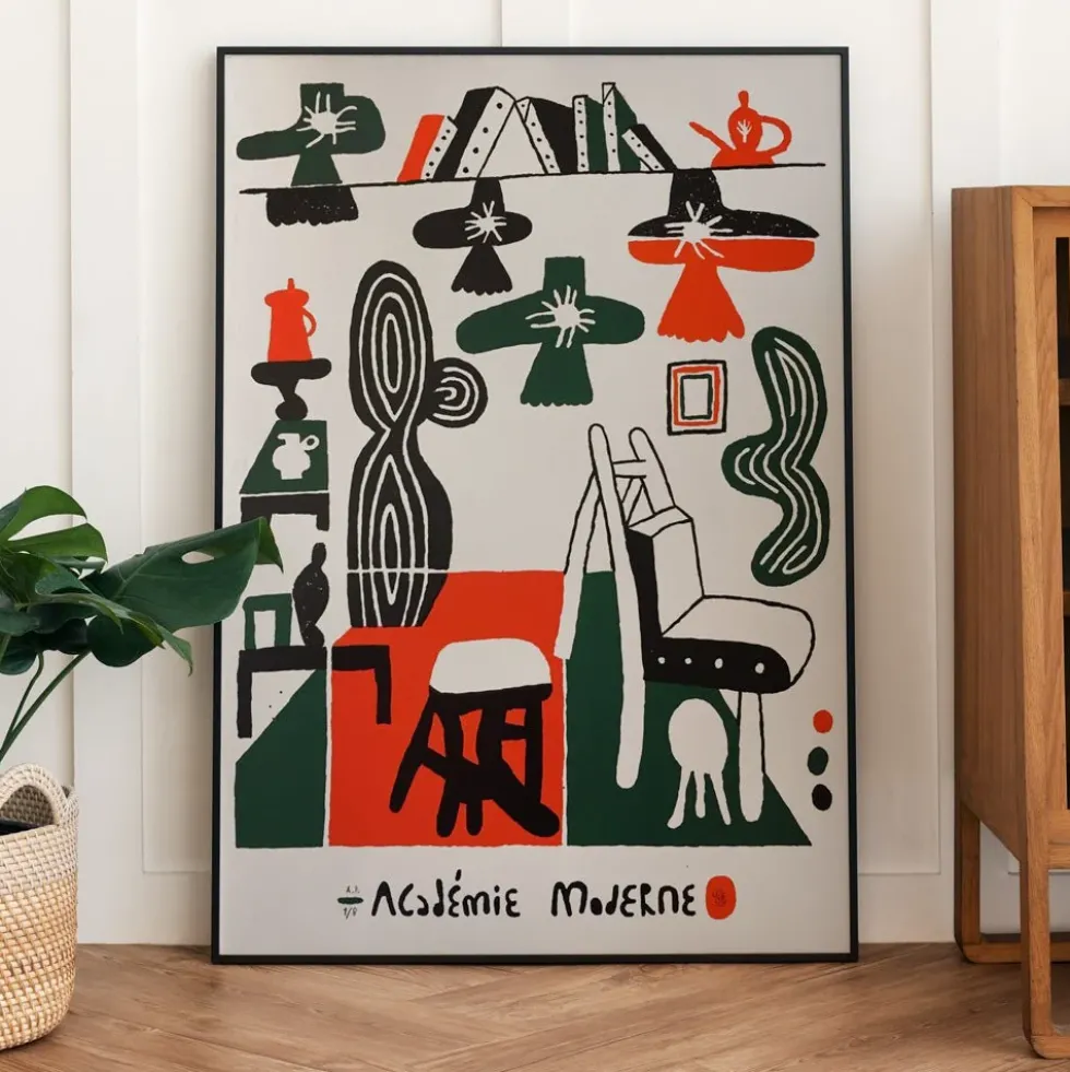 Académie Moderne 2018 Lithography