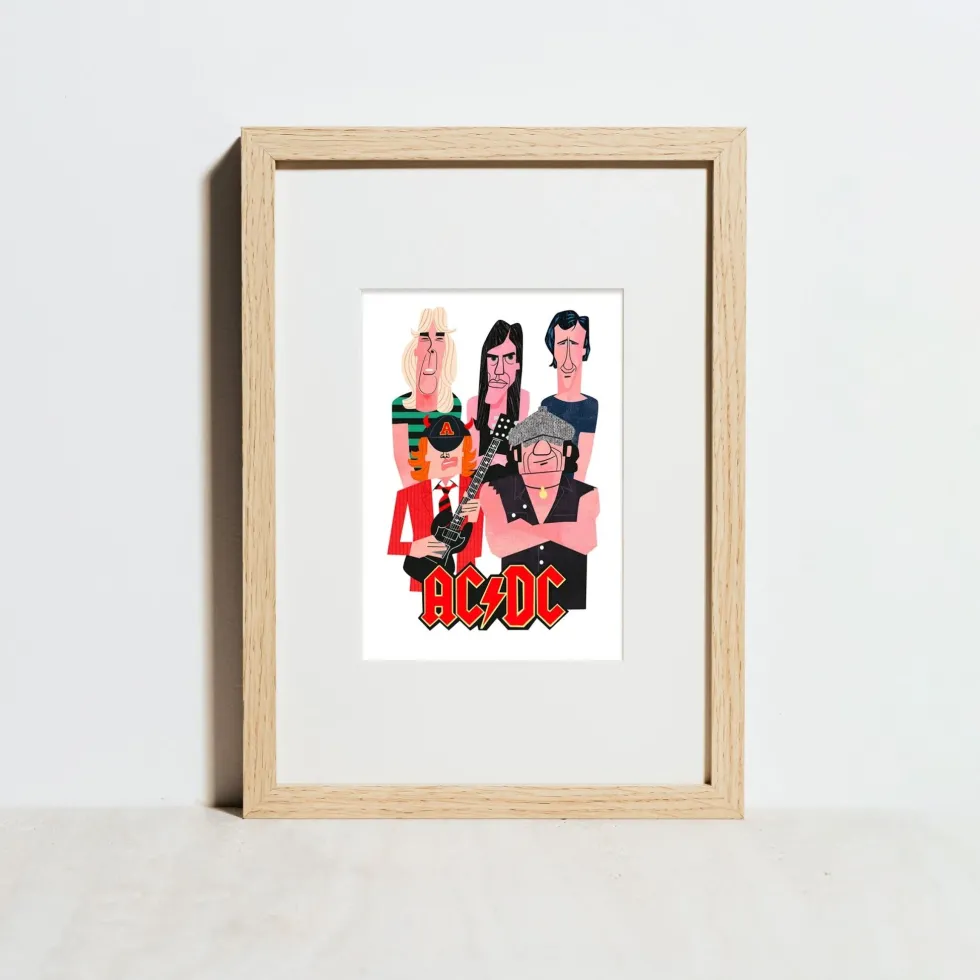 AC/DC Fine Art Print