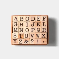 Alphabet Stamp (Capital Letters)