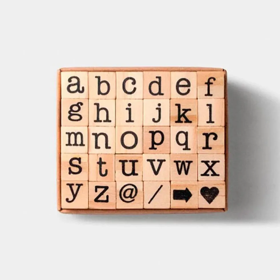 Alphabet Stamp (Small Letters)