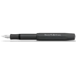 Al Sport Fountain Pen Aluminium Black