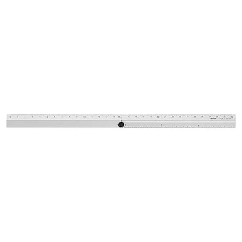 Aluminium Multi Ruler 30cm Silver