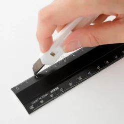 Aluminum Multiple Ruler 30cm Black