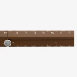 Aluminum Multiple Ruler 30cm Brown