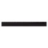 Aluminum ruler 30cm Non-Silp Black