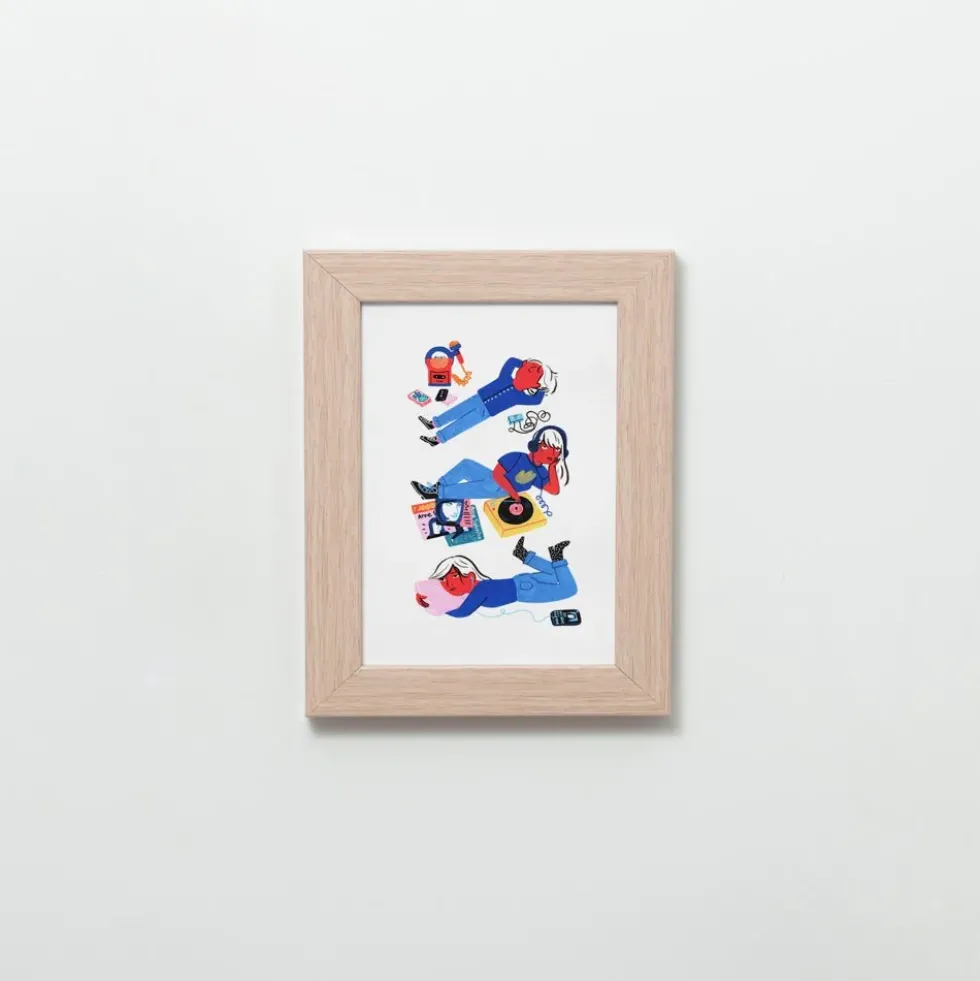 Anne Sylvestre Giclée Print