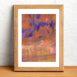 Aout Giclée Print A4