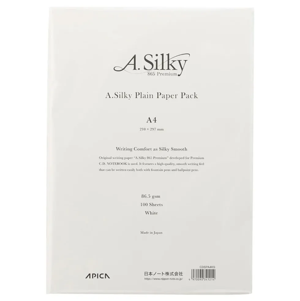 A.Silky Plain Paper Pack A4