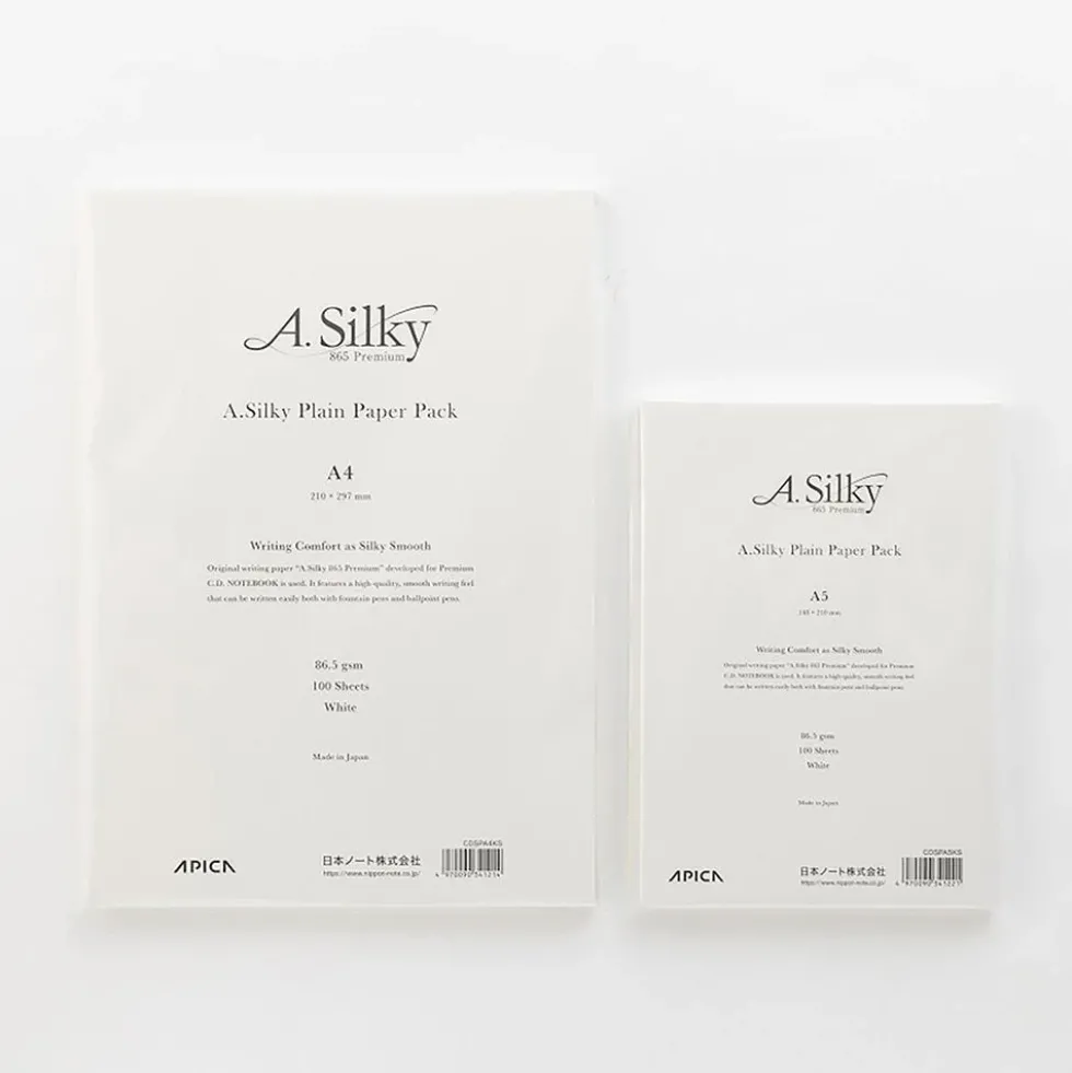A.Silky Plain Paper Pack A4