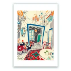 Authentic Armenian Interior at Mirzoyan Library Giclée Print