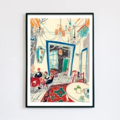 Authentic Armenian Interior at Mirzoyan Library Giclée Print