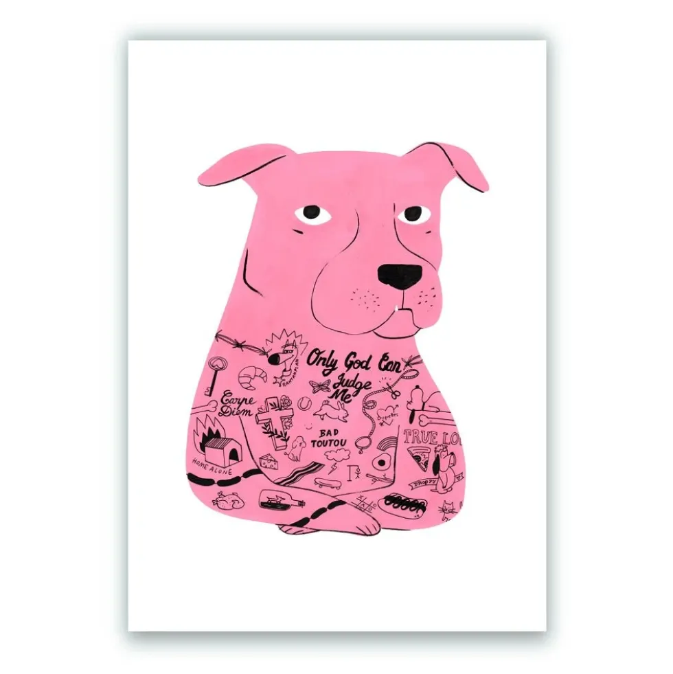 Bad TouTou Giclée Print