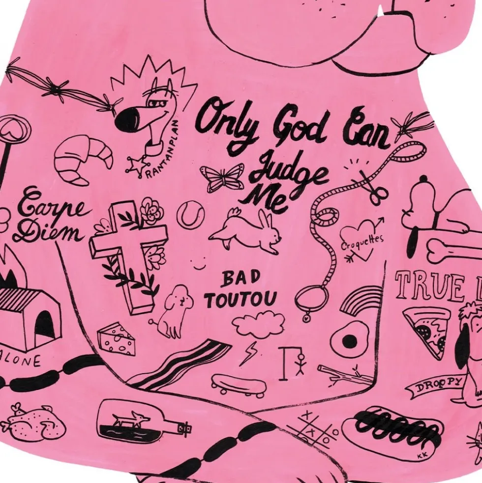 Bad TouTou Giclée Print