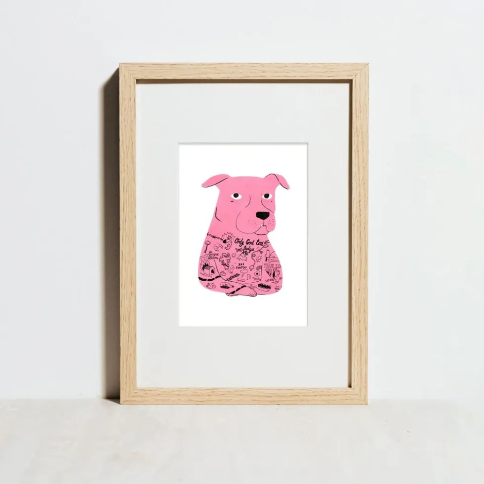 Bad TouTou Giclée Print