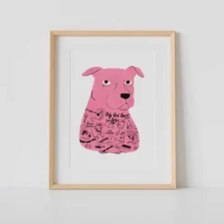 Bad TouTou Giclée Print