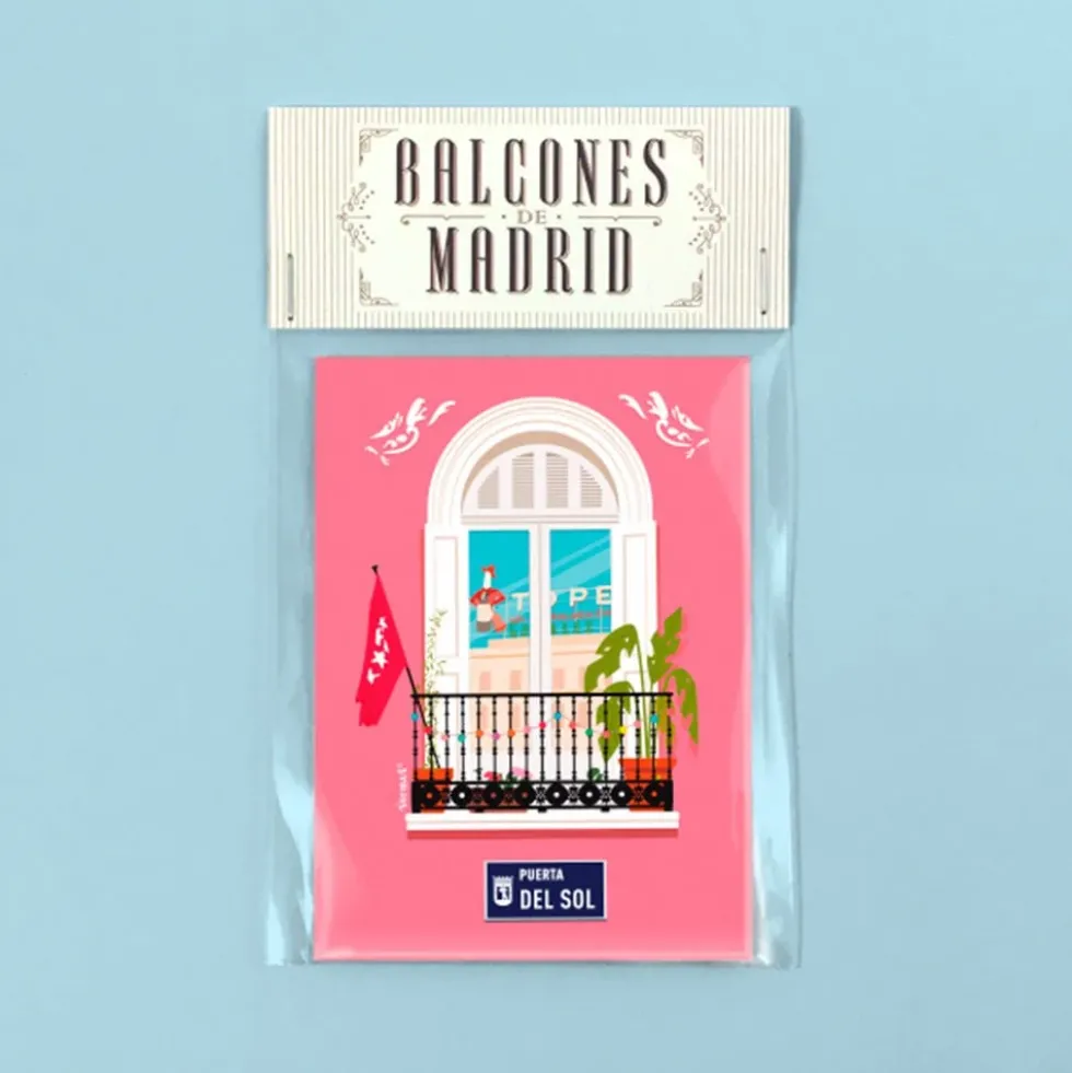 Balcones de Madrid - Puerta del Sol Magnet