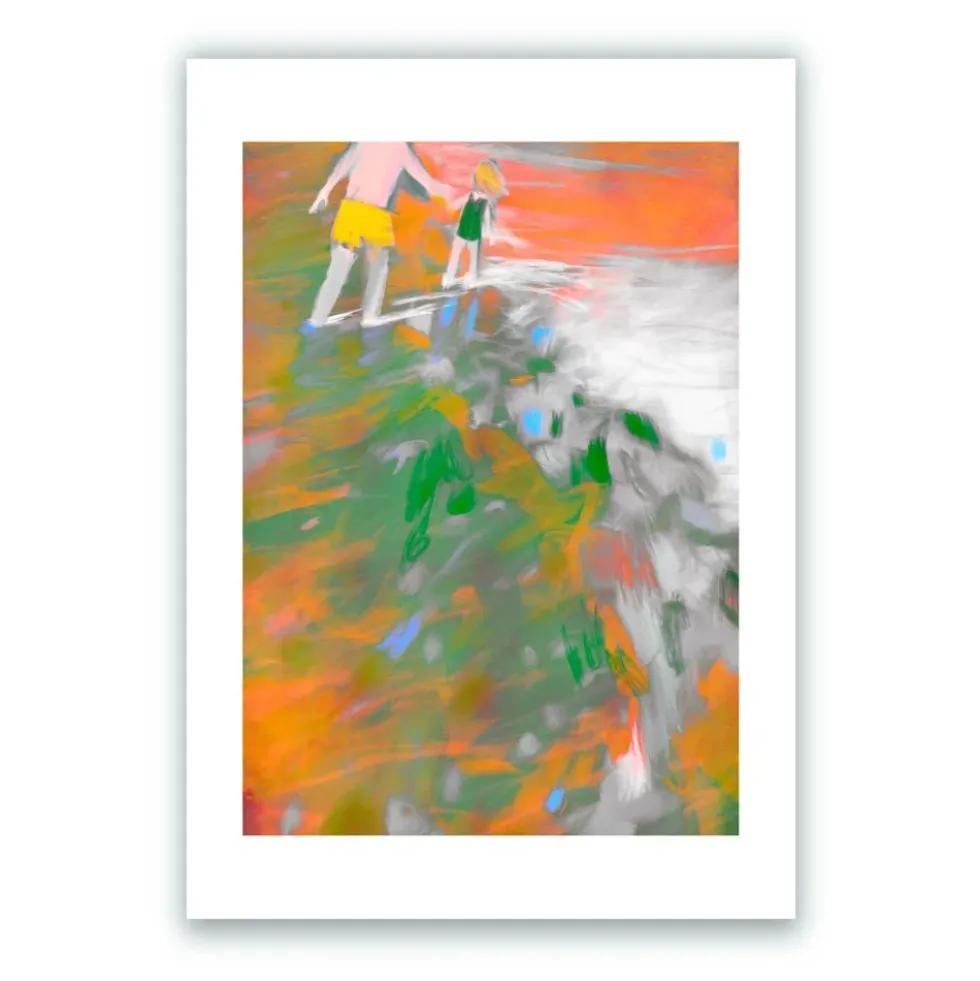 Barrage Giclée Print A4