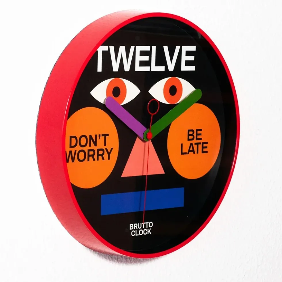 BE LATE Wall Clock