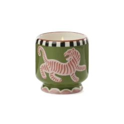 Black Cedar & Fig (Tiger) Scented Soy Wax Candle