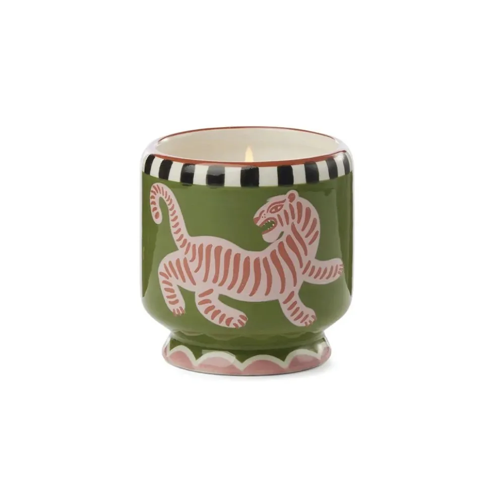 Black Cedar & Fig (Tiger) Scented Soy Wax Candle
