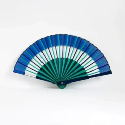 Blue Double Rainbow Fan