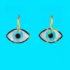 Blue Eyes Earrings