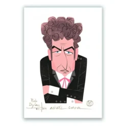 Bob Dylan Giclée Print A5