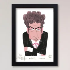 Bob Dylan Giclée Print A5