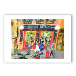 Bodega de la Ardosa Horizontal Giclée Print