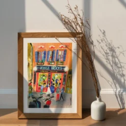 Bodega de la Ardosa Vertical Giclée Print