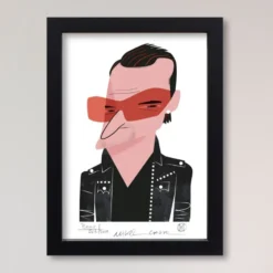 Bono Giclée Print A5