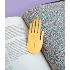 Bookmark Hamsa Brass
