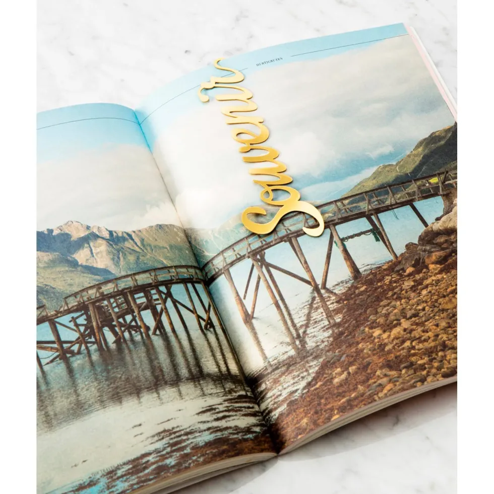 Bookmark Souvenir Brass