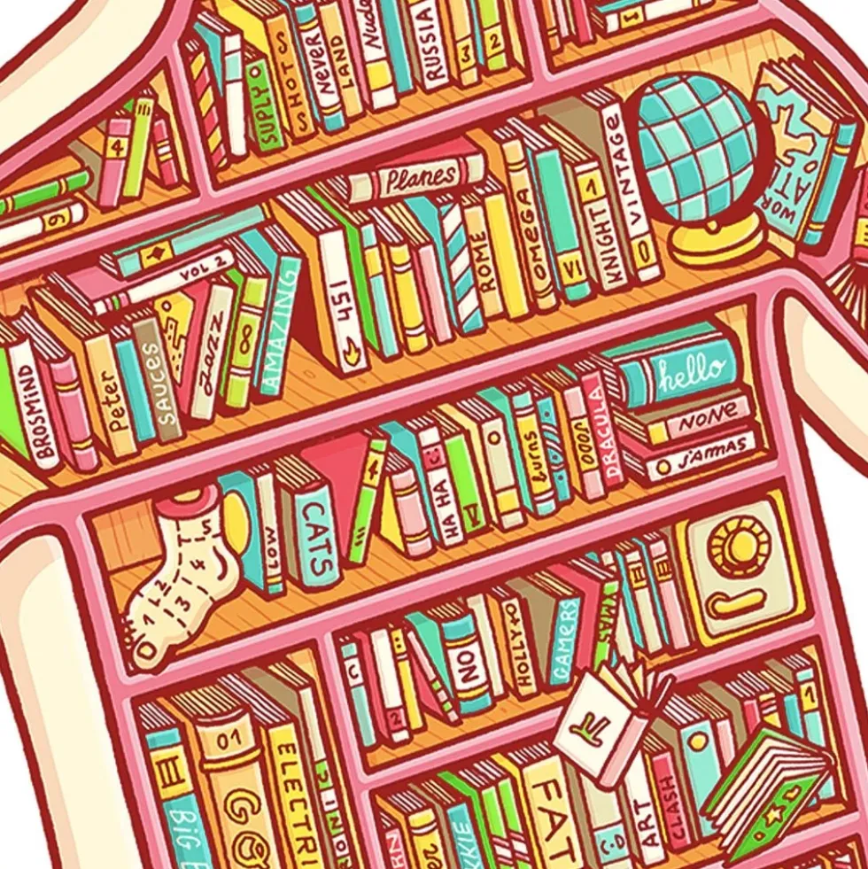 Books Giclée Print