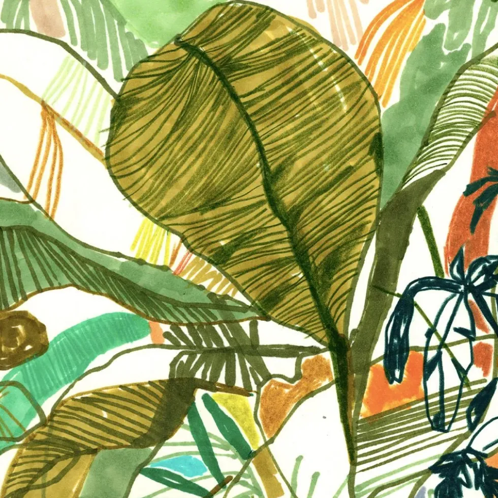 Botanical Garden Giclée Print A5