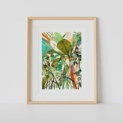 Botanical Garden Giclée Print A5