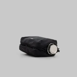 Bottle Sacoche Large Black Tech Sateen