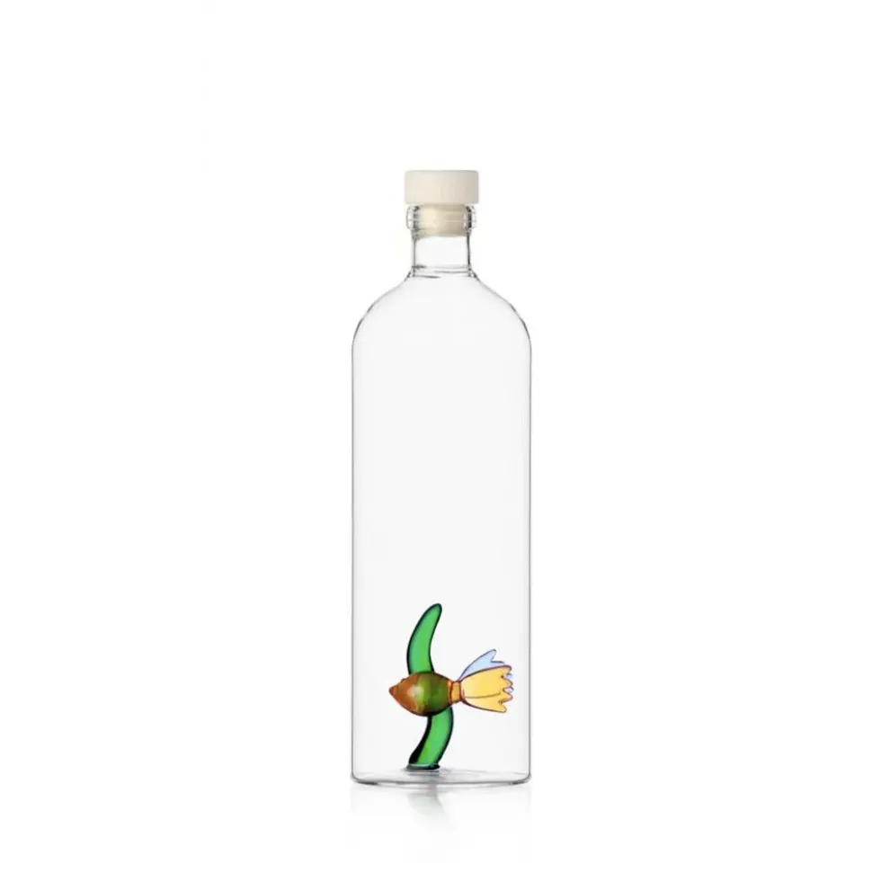 Bottle with Fish and Seagrass Animal Farm