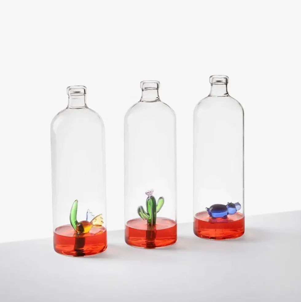 Bottle with Fish and Seagrass Animal Farm