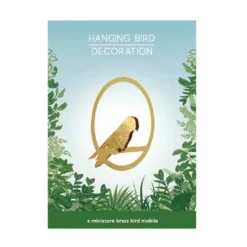 Brass Bird Decoration