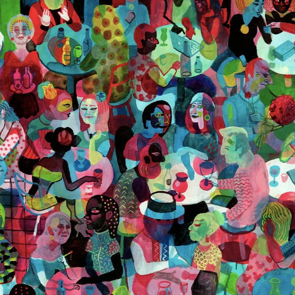 Brasserie Pegasus Giclée Print