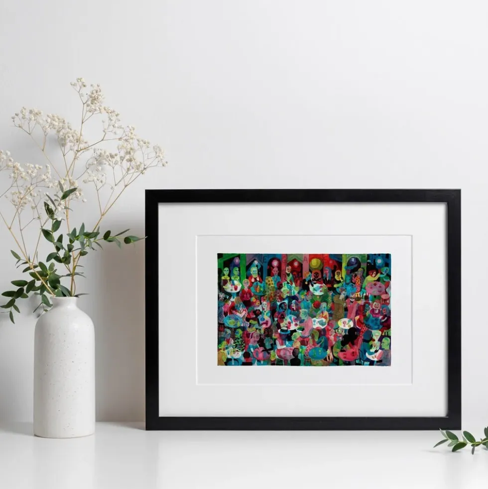 Brasserie Pegasus Giclée Print