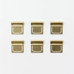Brass Index Clips