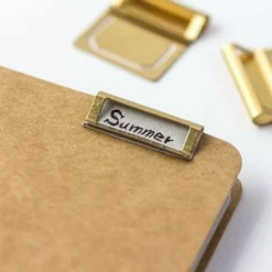 Brass Index Clips