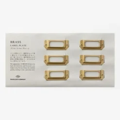 Brass Label Plate