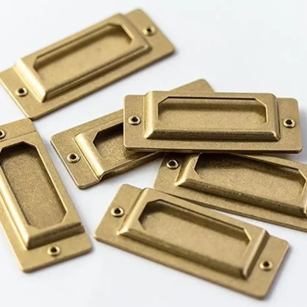 Brass Label Plate