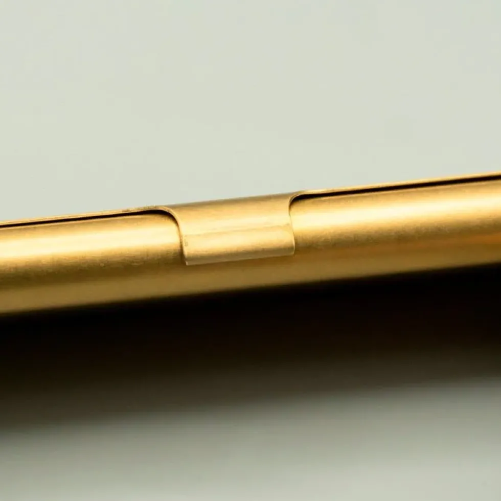 Brass Pen Case Solid