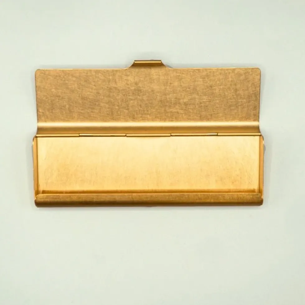 Brass Pen Case Solid
