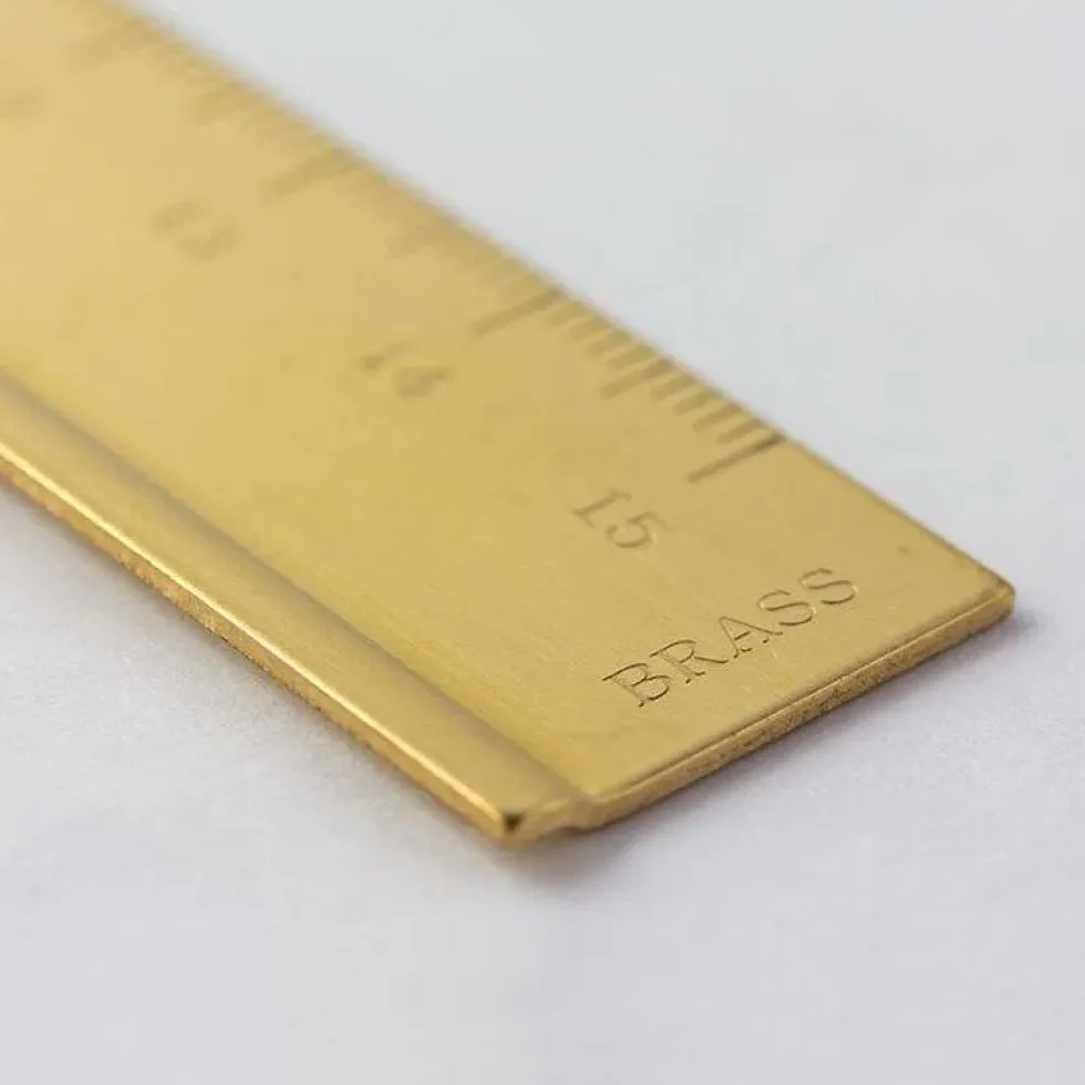Brass Ruler